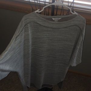 Tunic heathered grey